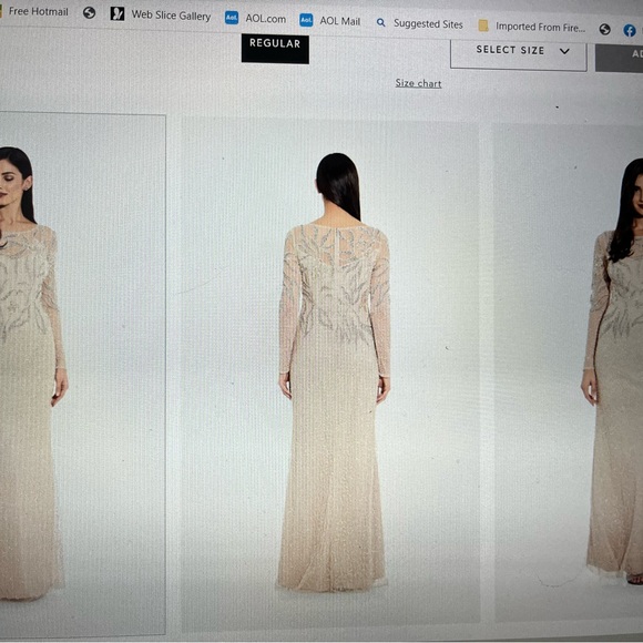Adrianna Papell | Dresses | Mother Of The Bridegroom Gown | Poshmark